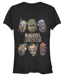 Junior’s Marvel Zombies Happy Heroes T-Shirt