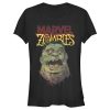 Junior’s Marvel Zombies Hulk Face T-Shirt
