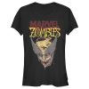 Junior’s Marvel Zombies X-Men Wolverine Face T-Shirt