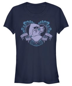 Junior’s The Little Mermaid Ursula So Much For True Love Heart T-Shirt