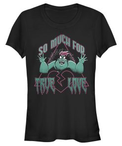 Junior’s The Little Mermaid Ursula So Much For True Love T-Shirt