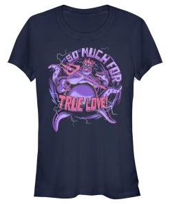Junior’s The Little Mermaid Ursula Trident So Much For True Love T-Shirt