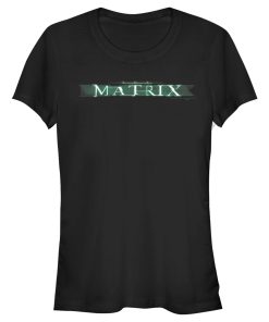 Junior’s The Matrix Movie Logo T-Shirt