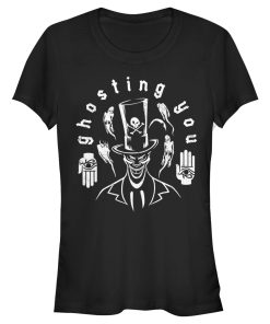 Junior’s The Princess and the Frog Valentine’s Day Dr. Facilier Ghosting You T-Shirt