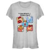 Junior’s The Year Without a Santa Claus Character Panel T-Shirt