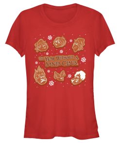 Junior’s The Year Without a Santa Claus Gingerbread Squad T-Shirt