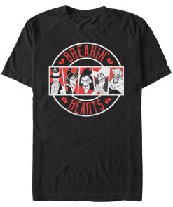 Men’s Disney Villains Valentine’s Day Breakin’ Hearts T-Shirt