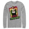 Men’s Elf Santa I Know Him Quote Long Sleeve Shirt