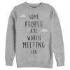 Men’s Frozen People Worth Melting For Sweatshirt