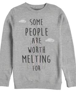 Men’s Frozen People Worth Melting For Sweatshirt