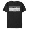 Men’s Ghostbusters Back Off Man I’m a Scientist T-Shirt