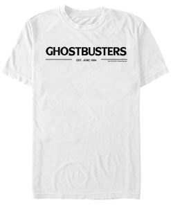 Men’s Ghostbusters Black Logo T-Shirt