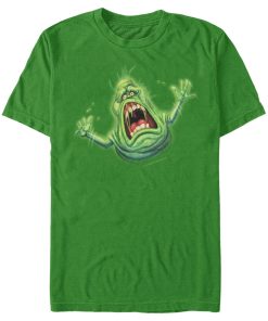 Men’s Ghostbusters Cartoon Slimer T-Shirt