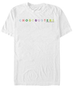 Men’s Ghostbusters Colorful Logo T-Shirt