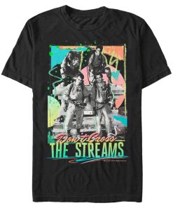 Men’s Ghostbusters Don’t Cross The Streams Album Cover T-Shirt