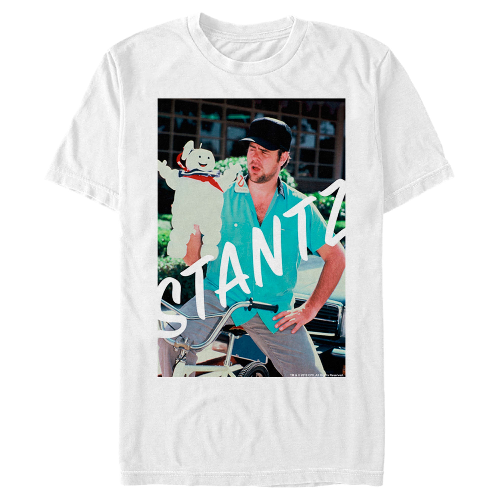 Men's Ghostbusters Ray Stantz Poster T-Shirt Men's Ghostbusters Ray Stantz Poster T-Shirt