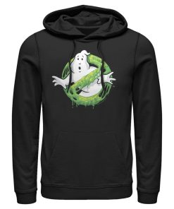 Men’s Ghostbusters Slime Logo Pull Over Hoodie
