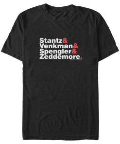 Men’s Ghostbusters Stacked Names T-Shirt