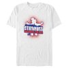 Men’s Ghostbusters Stay Puft Marshmallow Man Graffiti T-Shirt