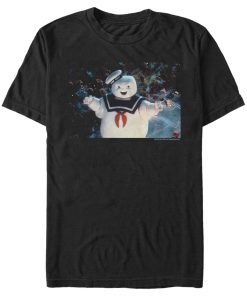 Men’s Ghostbusters Stay Puft Marshmallow Man Poster T-Shirt