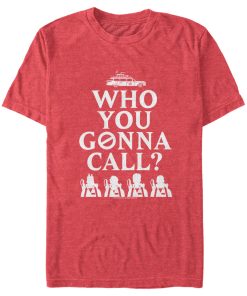 Men’s Ghostbusters Who You Gonna Call Retro Style T-Shirt