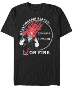 Men’s Hercules Hades Valentine’s Day Status, ON FIRE! T-Shirt