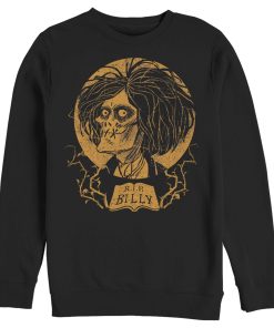 Men’s Hocus Pocus Billy Zombie Portrait Sweatshirt