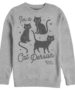 Men’s Hocus Pocus I’m a Cat Person Sweatshirt
