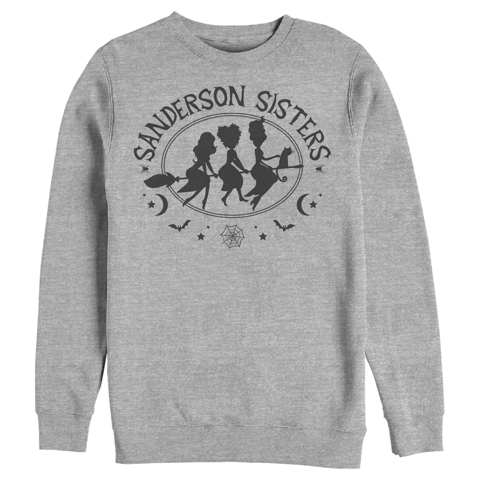 Men's Hocus Pocus Sanderson Sisters Broom Silhouette Sweatshirt Men's Hocus Pocus Sanderson Sisters Broom Silhouette Sweatshirt