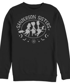 Men’s Hocus Pocus Sanderson Sisters Witch Broom Sweatshirt