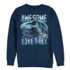 Men’s Jurassic World Fallen Kingdom Awesome T.Rex Sweatshirt