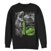 Men’s Jurassic World Fallen Kingdom Camo Print Dinosaurs Sweatshirt