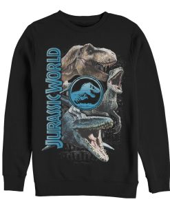Men’s Jurassic World Fallen Kingdom Dinosaur Montage Sweatshirt