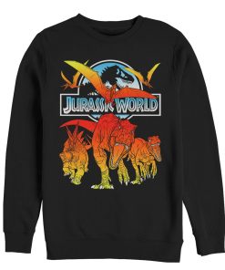 Men’s Jurassic World Fallen Kingdom Fire Dinosaurs Sweatshirt