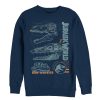 Men’s Jurassic World Fallen Kingdom Fossil Skulls Sweatshirt