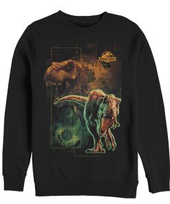Men’s Jurassic World Fallen Kingdom New Predator Dinosaur Sweatshirt