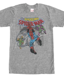Men’s Marvel Amazing Spider-Man Battles Evil T-Shirt