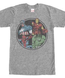 Men’s Marvel Avengers Circle T-Shirt