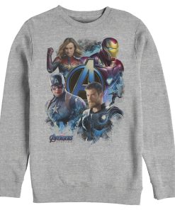 Men’s Marvel Avengers Endgame Four Heroes Sweatshirt
