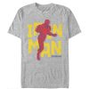 Men’s Marvel Avengers Endgame Iron Man Pop Art T-Shirt