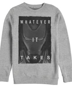 Men’s Marvel Avengers Endgame Iron Man Whatever It Takes Sweatshirt