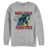 Men’s Marvel Black Panther Retro Battle Sweatshirt