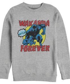 Men’s Marvel Black Panther Retro Battle Sweatshirt