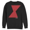 Men’s Marvel Black Widow Bold Hourglass Sweatshirt