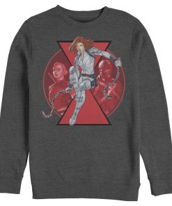 Men’s Marvel Black Widow Family Circle Sweatshirt