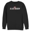 Men’s Marvel Black Widow Movie Logo Sweatshirt