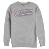 Men’s Marvel Captain America Faded Logo Sweatshirt