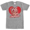 Men’s Marvel Captain America Legendary Heart T-Shirt