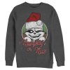 Men’s Marvel Christmas Guardians of the Galaxy Naughty Rocket Sweatshirt