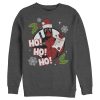 Men’s Marvel Deadpool Santa Naughty List Holiday Sweatshirt